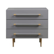 Trident 28" 3-Drawer Nightstand