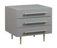 Trident 28" 3-Drawer Nightstand