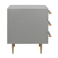 Trident 28" 3-Drawer Nightstand