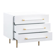 Trident 28" 3-Drawer Nightstand