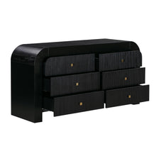 Hump 62" Arched 6-Drawer Dresser