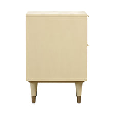 Sierra 22" Cane 2-Drawer Nightstand