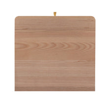 Carmen 19" Natural Ash and Cane 2-Drawer Nightstand