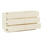 Sagura 56" 6-Drawer Dresser