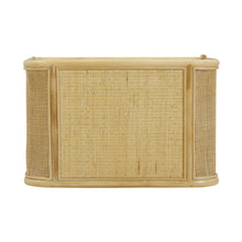 Tina 27" Rattan Nightstand With Storage