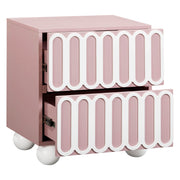 Tori 23" Motif 2-Drawer Nightstand