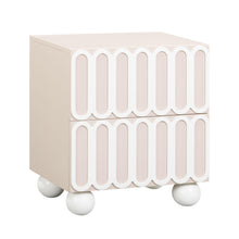 Tori 23" Motif 2-Drawer Nightstand