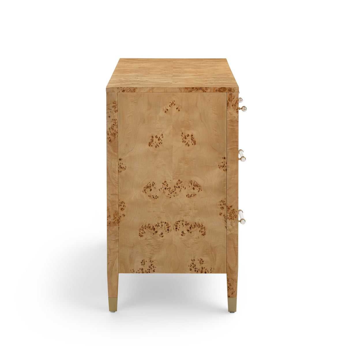 Brandyss 62" Burl 7-Drawer Dresser