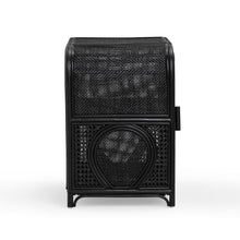 Tina 27" Rattan Nightstand With Storage