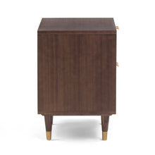 Sierra 22" Cane 2-Drawer Nightstand