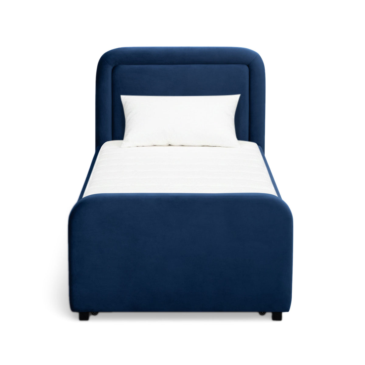 Briella Performance Velvet Trundle Bed in Twin