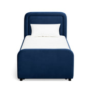 Briella Performance Velvet Trundle Bed in Twin