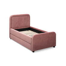 Briella Performance Velvet Trundle Bed in Twin