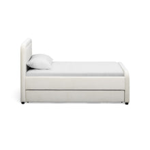 Briella Performance Velvet Trundle Bed in Twin