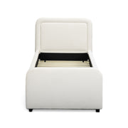 Briella Performance Velvet Trundle Bed in Twin