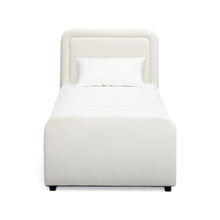 Briella Performance Velvet Trundle Bed in Twin