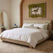 Rayne Textured Fabric Bed