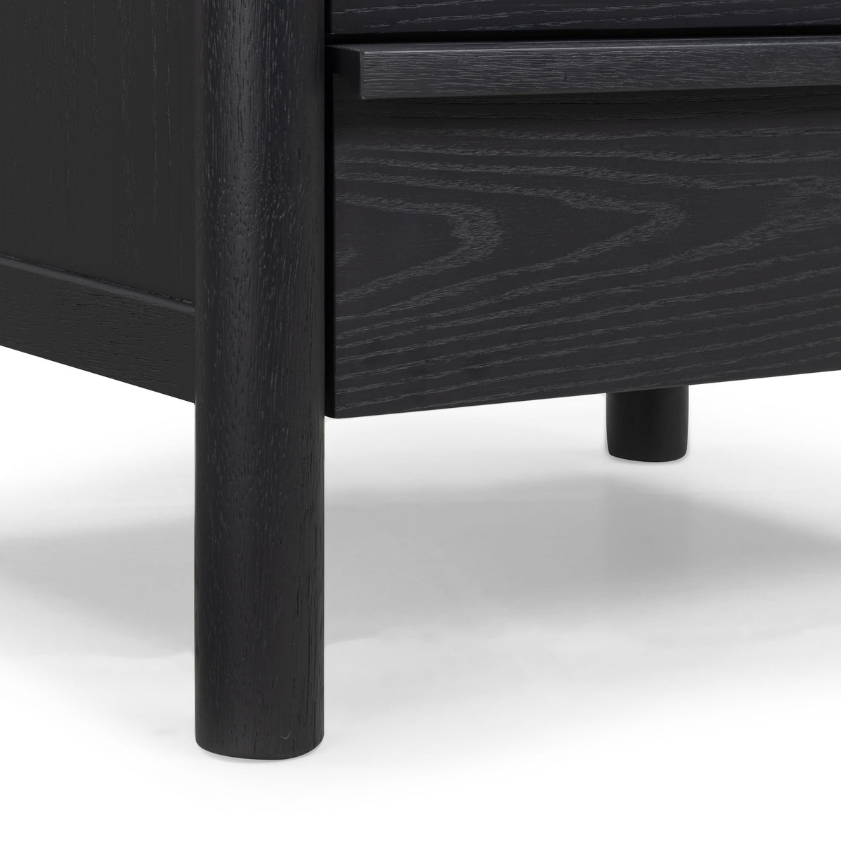 Tyra 22" Ash 2-Drawer Nightstand