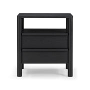 Tyra 22" Ash 2-Drawer Nightstand