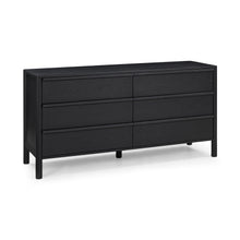 Tyra 62" Ash 6-Drawer Dresser