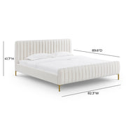 Angela Upcycled Performance Linen Bed