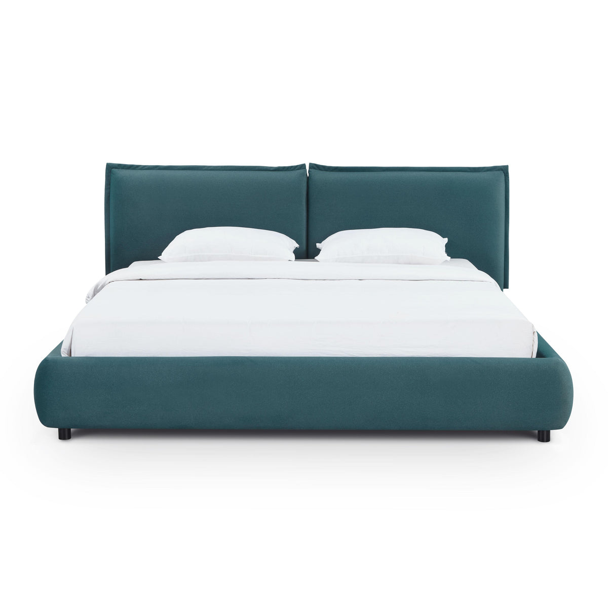 Mel Performance Faux Mohair Velvet Bed