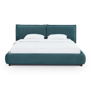Mel Performance Faux Mohair Velvet Bed