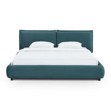 Mel Performance Faux Mohair Velvet Bed