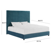 Arabelle Performance Velvet Bed