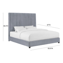 Arabelle Performance Velvet Bed