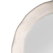 Kaia 48"X79" Cream Lightweight Faux Stone Floor Mirror