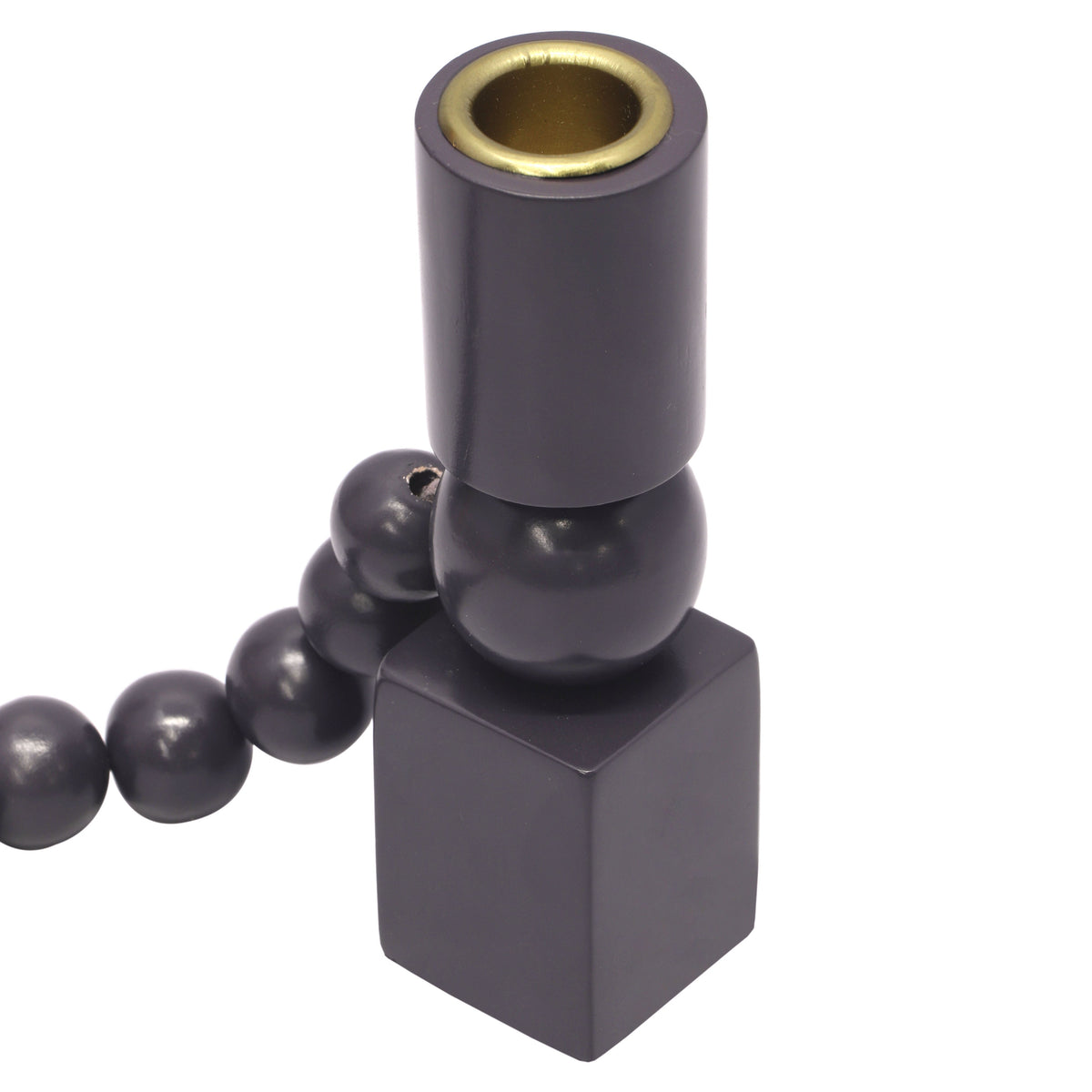 Harrison Wooden Candlestick