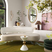 Mika 23"X35.4" Gold Wall Mirror