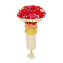 Mushroom 9"X15" Hand Sewn Throw Pillow