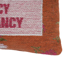 Fancy Schmancy 15"X9" Jacquard Cotton Throw Pillow