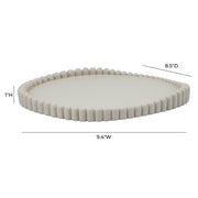 Alna Cream Catchall Tray