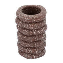 Gabby Speckled Cairn Vase