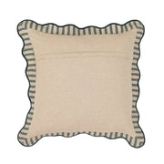 Striped 20" Linen Throw Pillow