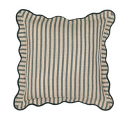 Striped 20" Linen Throw Pillow
