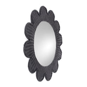 Coralie 33.4" Rattan Round Wall Mirror