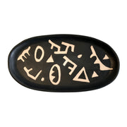 Ceramic Runes Catchall Dish