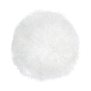 New Zealand 16" Sheepskin Round Throw Pillow