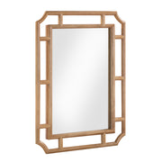 Cienna 24"x32" Natural Rattan Wall Mirror