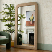 Heidi 43"X78" Upholstered Oversized Floor Mirror