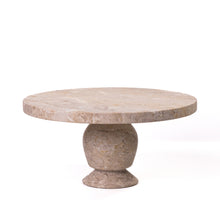 Natural Travertine Cake Stand