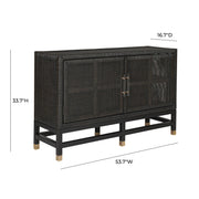 Amara 54" Woven Rattan Buffet