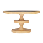 Apollonia 51" Natural Rattan Round Dining Table