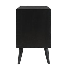 Valentina 59" Black Acacia Buffet