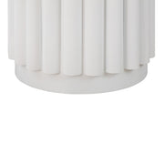 Kali 55" White Round Dining Table