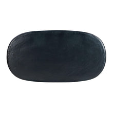 Elika 80" Faux Plaster Indoor / Outdoor Oval Dining Table